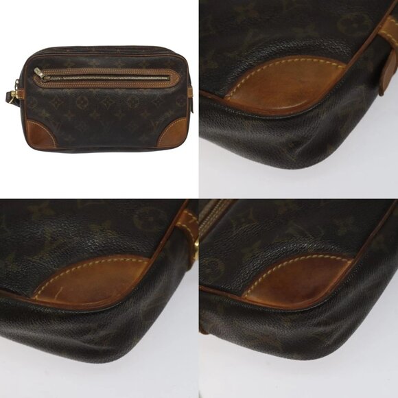 LOUIS VUITTON Monogram Marly Dragonne GM Clutch Bag M51825 LV Auth th5720 - Picture 14 of 14